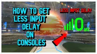 How to get LESS input delay & LESS ping on rocket league!