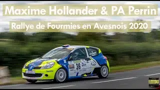 ES 6 Le Chemin Jaune - Maxime Hollander & Pierre-Alexandre Perrin (Clio R3) - Rallye de Fourmies