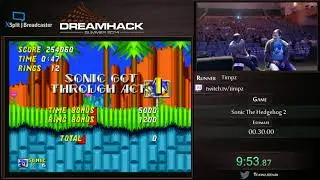 Dreamhack Summer 2014 - Sonic the Hedgehog 2 - TimpZ