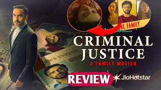 Criminal justice Season 4 Review || MOVIEBUZ DOST || Pankaj Tripathi #CriminalJustice4