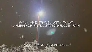 [4K] Montr&eacute;al 2023 Montr&eacute;al Snow Night Walking Tour|4K UHD 60FPS|#walkthrough #montreal #nightime