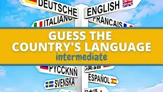 Guess the Language Quiz Challenge | INTERMEDIATE