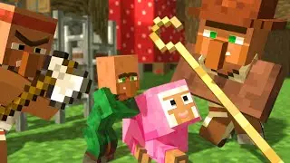 Villager Vs Pillager Adventures Part 1 Minecraft Animation