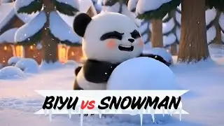 The snowman☃️| Animated short story🐼