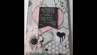 Смешанная техника с текстурными акцентами Faber-Castell Design Memory Craft
