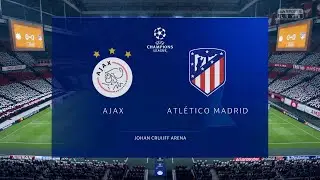 AJAX VS ATLETICO MADRID | XBOX ONE S | FIFA 19