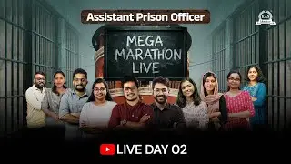 Assistant Prison Officer Mega Revision 2026:| Mega Marathon Live Part- 2