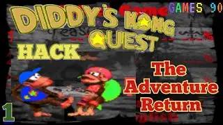Donkey Kong Country 2 - The Adventure Return.ron hack'