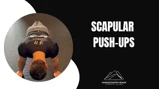 Scapular Push-Ups / Anchorage, Alaska Chiropractor