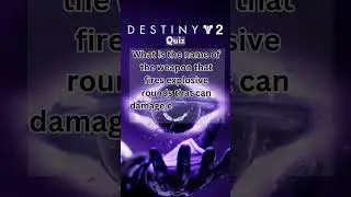 Destiny 2 Quiz challenge 1  #destiny2 #destiny2gameplay #quiz