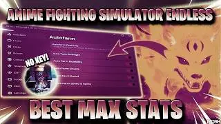 ANIME FIGHTING SIMULATOR ENDLESS SCRIPT | INFINITE MAX STATS, FAST AUTO AREAS, FARM