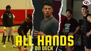 Mahomes Gets The Chiefs WRs Group Together In Annual Offseason Workouts - Some Surprise Attendees