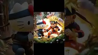 HELLO KITTY VS NARUTO!