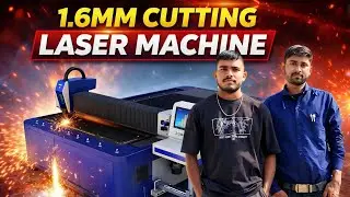 लेजर मशीन कटिंग || Lasar Machine|| 1.6 MM CUTTING #Sheet #Laser #machine 🫥 @Gymguddubhai || 