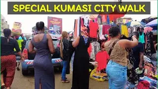 Kumasi City Life 🇬🇭 | Beautiful & Busy Business Streets in Africa 🌍