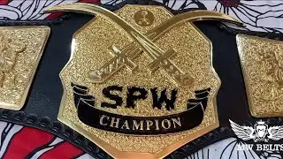 SPW Championship Belt Reveal || Made by MW Belts