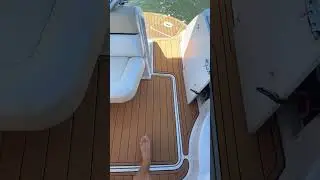 2008 Four Winns Vista 278 Cockpit Pad Boat EVA Faux Teak Floor Mat #boating