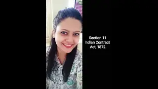 Section 11 of the Indian Contract Act | Who are Competent to Contract | What is age of majority?