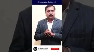 Overcrowding (Section 16) - #Shortvideo - #industrialact1948 - #gk#BishalSingh - Video@22