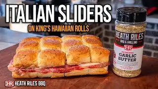 Cheesy Italian Sliders on the Traeger Ironwood XL | Heath Riles BBQ
