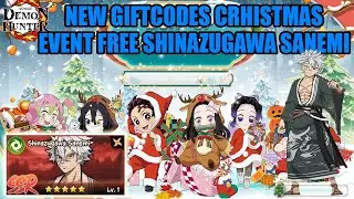 Demon Legend Fury New Giftcodes Christmas - Event Free SHINAZUGAWA SANEMI