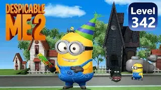 Despicable Me: Minion Rush Partier level 342 Residential Area gameplay walkthrough iOS, android, pc