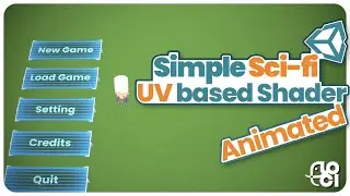 Sci-Fi Shader Tutorial: Mastering UV Math & Custom Nodes in Unity! 🎮
