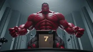 Red Hulk Transformation! 🔥 Epic Red Hulk vs Captain America Scene | 2025 Movie Clip HD