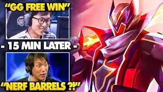 This 1 Barrel Combo ONESHOT Doublelift And Made Him RAGE!