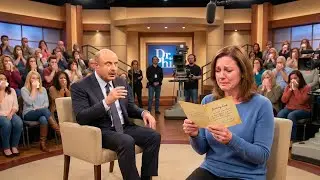 Dr. Phil FREEZES After Guest Reads a Birthday Card Never Delivered