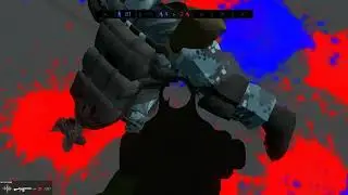 Ravenfield Raven Marine doing Jacko Pose during Surrender