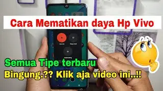 Cara Mematikan hp Vivo dengan tombol Power ( vivo keluaran terbaru ) kok malah muncul Gemini ..???