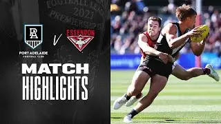Port Adelaide v Essendon Highlights | Round 2, 2021 | AFL