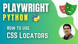 Playwright with Python & Pytest | How to use CSS Locators in Playwright ( Session 3)