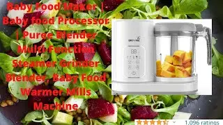 Baby Food Maker | Baby food Processor | Puree Blender Multi-Function Steamer Grinder