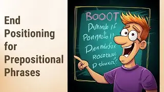 Prepositional Phrases as Adverbs: Finishing Strong with End Position!