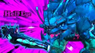 HARBINGER with HELL EYE , music video 11 . ( JMW dino war )
