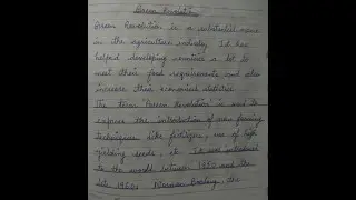 Green Revolution in English/ Green Revolution essay/paragraph on Green Revolution/#greenrevolution