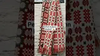 Buy Welsh blankets- is this the perfect one for Autumn? #Welsh #cymru #wool