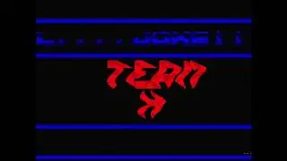 Commodore Amiga demo: Team-X - intro (1989)