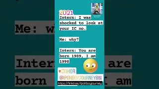 Means I don't look my age .. Good sign heartache a bit! #genZ #millennials