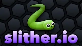 Первый раз в червячках- (Slither.io)