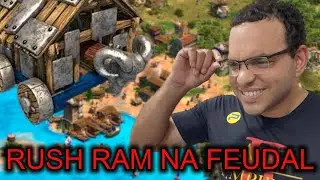 LOUCURA!!! Rush de RAM na FEUDAL | Age of Empires 2 DE