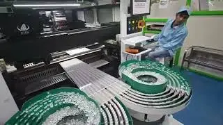 SMT Machines Running at Customer Factory in India