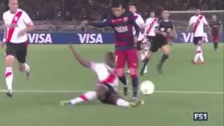 Neymar Skill vs River Plate   Fifa Club World Cup 2015   YouTube