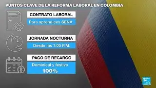 Colombia: Senado aprueba controvertida reforma laboral de Petro &bull; FRANCE 24 Espa&ntilde;ol