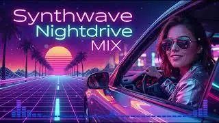 Mix – Focus Music ☕ Synthwave Instrumental for Work & Study