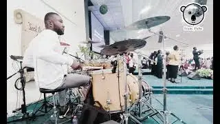 Faithful is our God by Hezekiah Walker ||Drum Cam ||Church ||ChurchDrums ||TBCBand|| Franc_Pulse🔥🇬🇭🎶