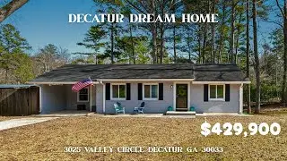 3025 Valley Cir, Decatur GA 30033 | 3 Bed 2.5 Bath | Corner Lot
