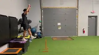 Depth Drop to Hurdle Hop 2 Second Pause